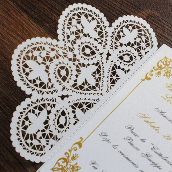 Elegant Floral Wedding Invitation With Transparent Belly Band (1)