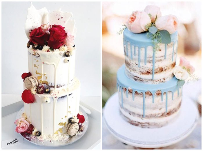 30 Mouthwatering Drip Wedding Cakes You Can’t Resist