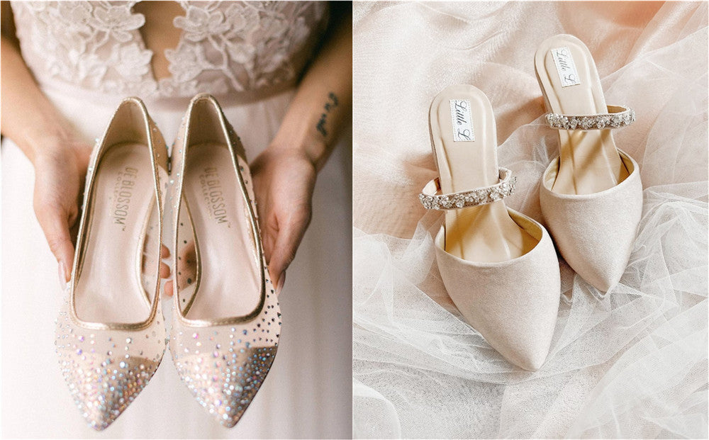 34 Best Champagne Wedding Shoes for Your Big Day