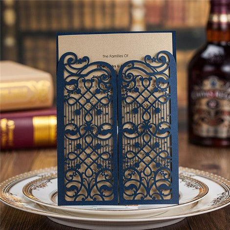 Blue Wedding Invitations