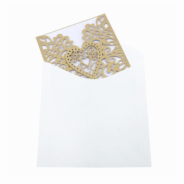 Affordable gold laser cut heart-shaped wedding invitations LC037_6